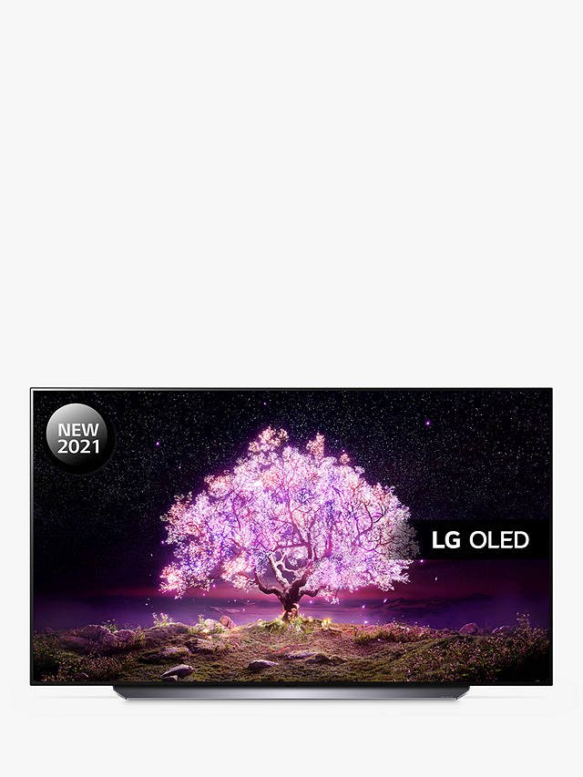 LG OLED65C14LB (2021) OLED HDR 4K Ultra HD Smart TV, 65 inch with Freeview Play/Freesat HD & Dolby Atmos, Black