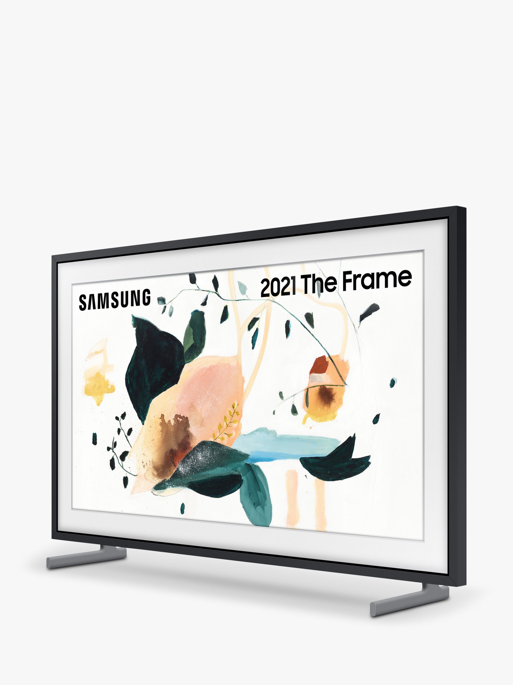Samsung The Frame 21 Qled Art Mode Tv With Slim Fit Wall Mount 55 Inch