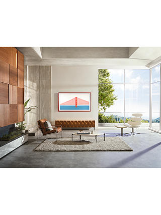 Samsung The Frame (2021) QLED Art Mode TV with Slim Fit Wall Mount, 75 inch