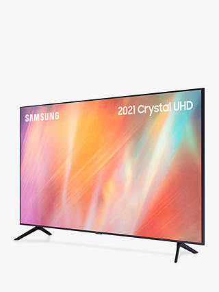 Samsung UE75AU7100 (2021) HDR 4K Ultra HD Smart TV, 75 inch with TVPlus, Black