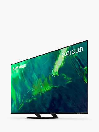 Samsung QE65Q70A (2021) QLED HDR 4K Ultra HD Smart TV, 65 inch with TVPlus/Freesat HD, Black