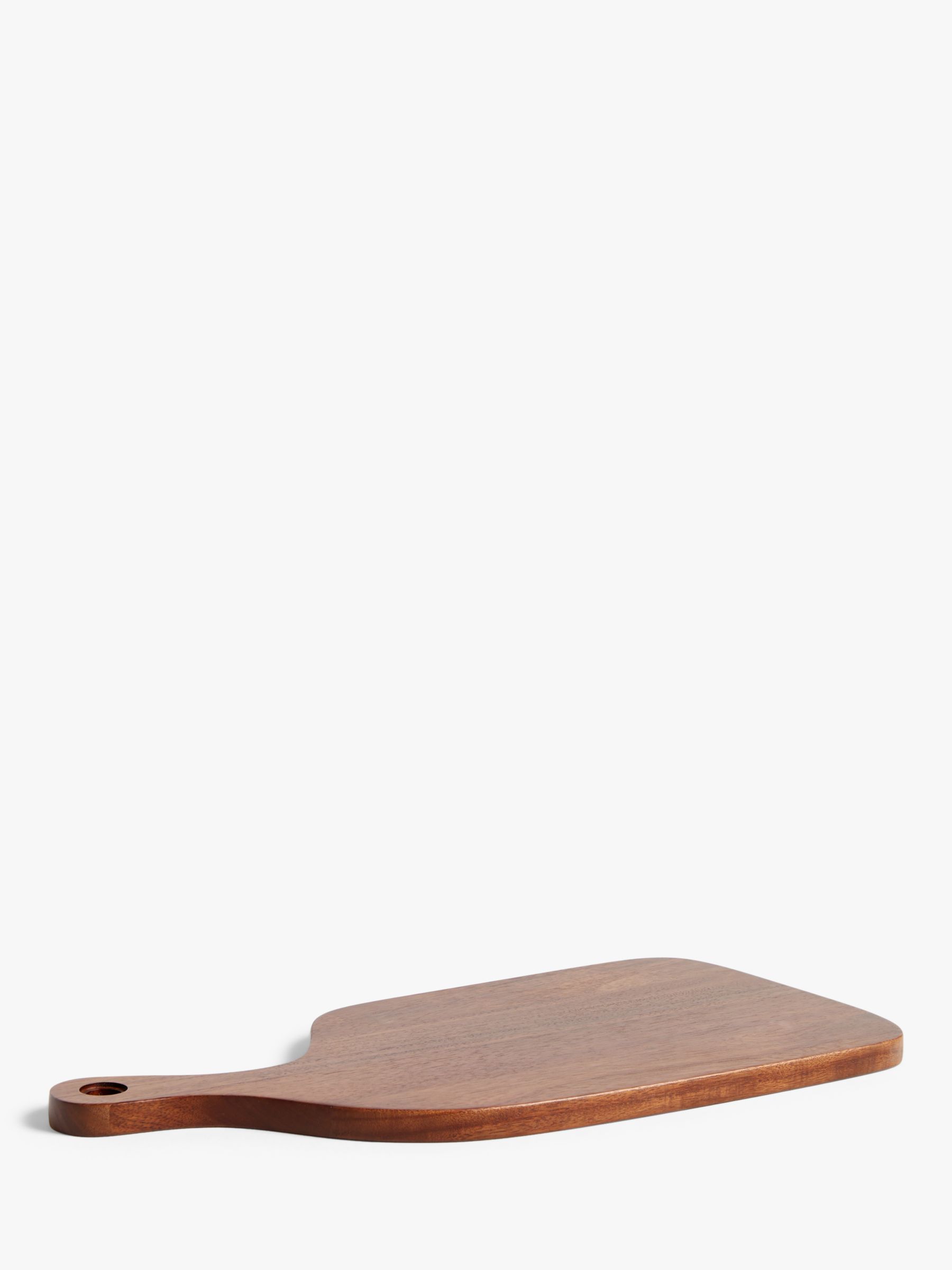 John Lewis Large Acacia Wood Chopping Board, 50cm, Natural