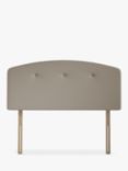 John Lewis Grace Strutted Upholstered Headboard, Small Double