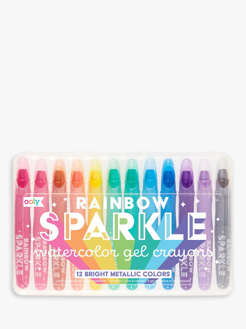 OOLY Sparkle Gel Crayons, Pack of 12