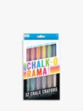 OOLY Chalk-O-Rama Chalk Crayons, Pack of 12