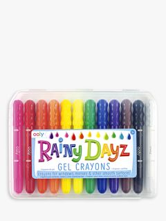 OOLY Rainydayz Gel Crayons, Pack of 12