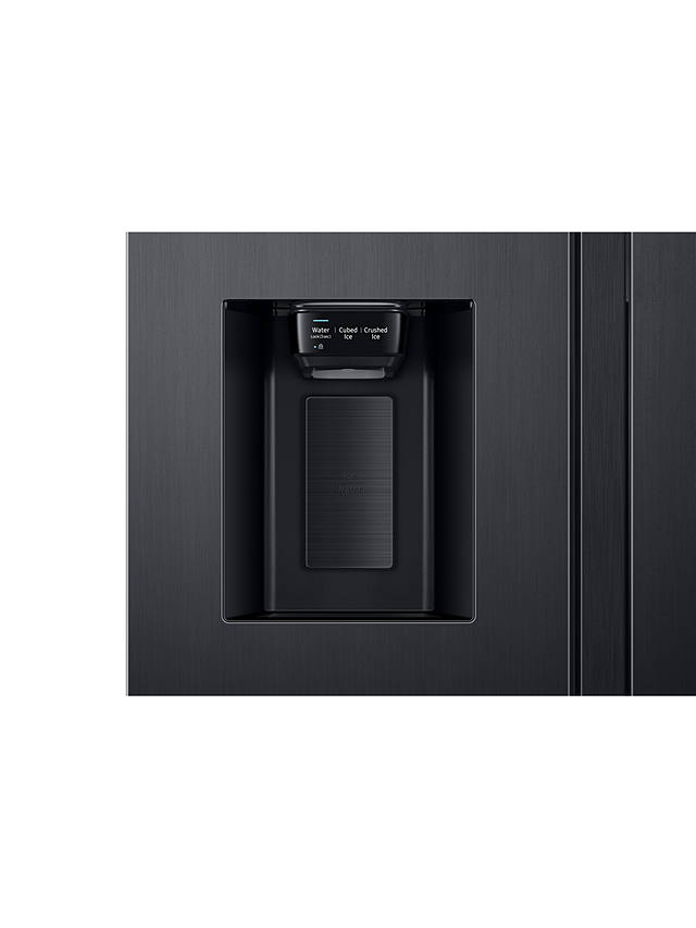 Buy Samsung RS68A8830B1 Freestanding 65/35 American Fridge Freezer, Black Online at johnlewis.com
