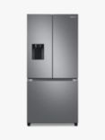 Samsung RF50A5202S9 Freestanding 75/25 French Fridge Freezer, Stainless Steel