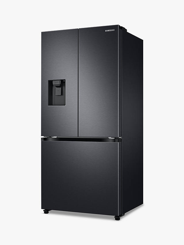 Buy Samsung RF50A5202B1 Freestanding 75/25 French Fridge Freezer, Black Online at johnlewis.com