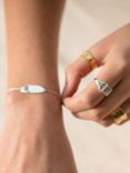 Monica Vinader Nura Tiny Fine Chain Bracelet, Gold