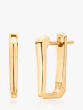 Monica Vinader Alta Huggie Hoop Earrings, Gold