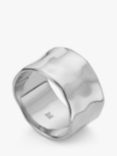 Monica Vinader Siren Muse Stacking Ring, Silver