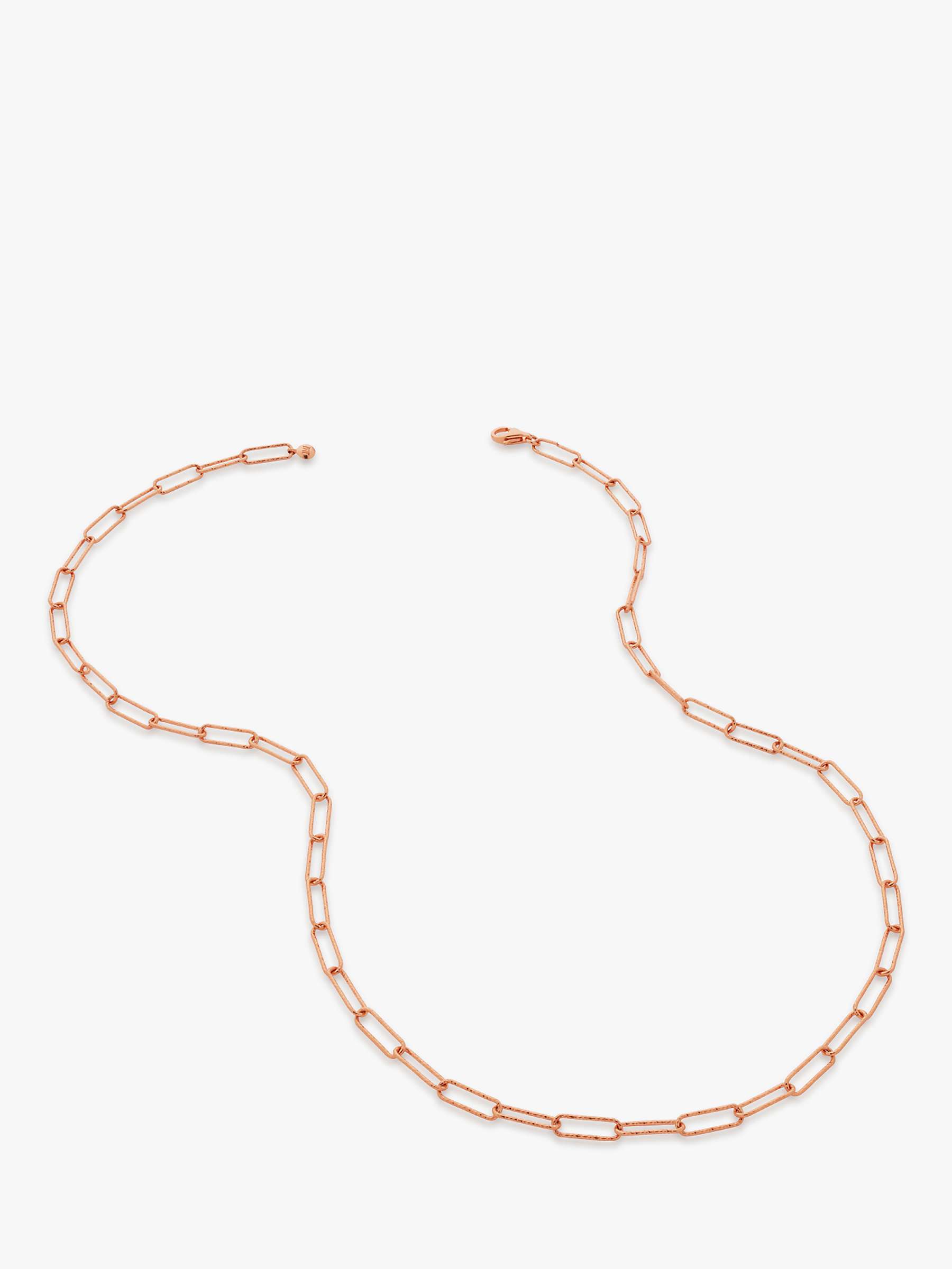 Buy Monica Vinader Alta Textured Chain Necklace Online at johnlewis.com