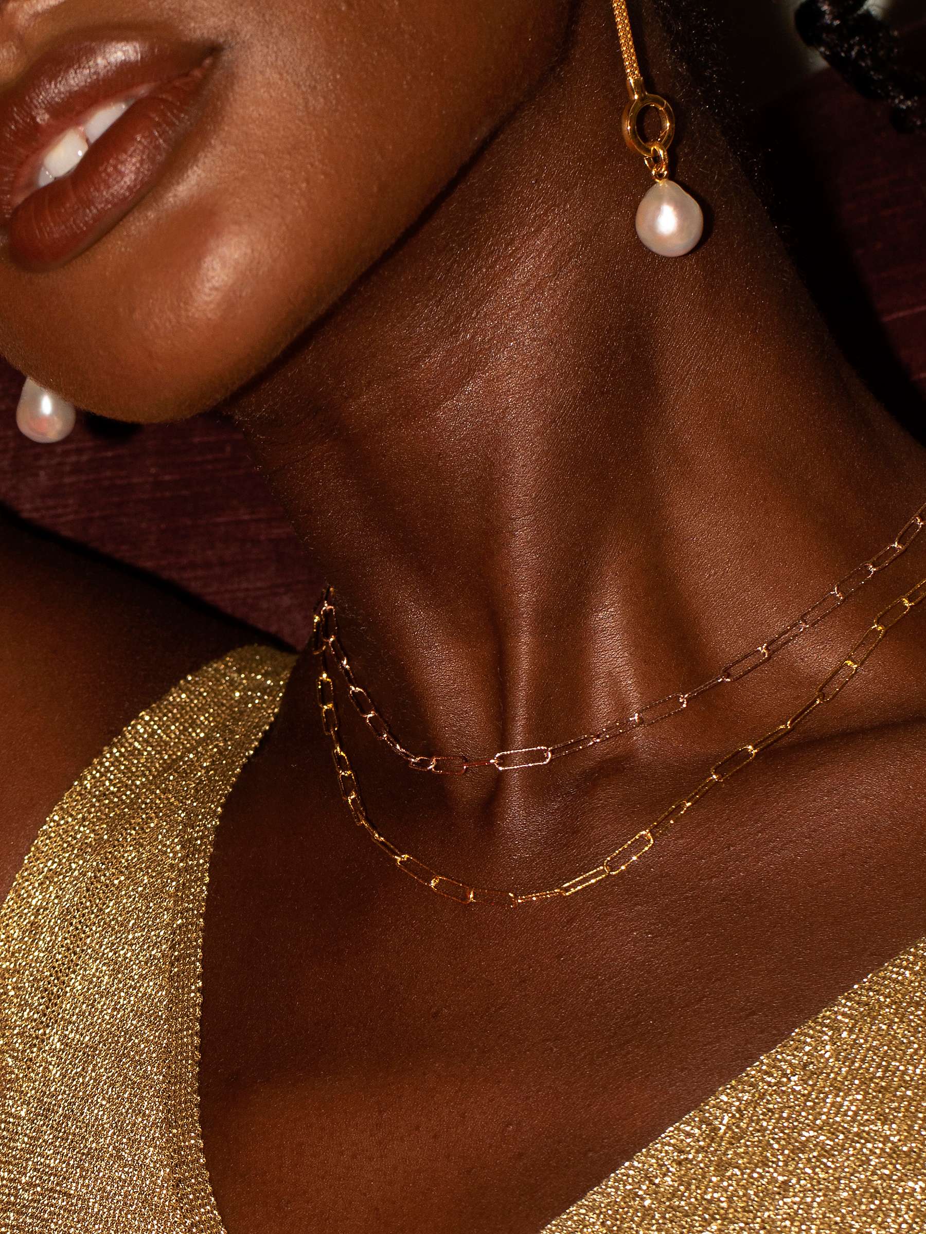 Buy Monica Vinader Alta Textured Chain Necklace Online at johnlewis.com