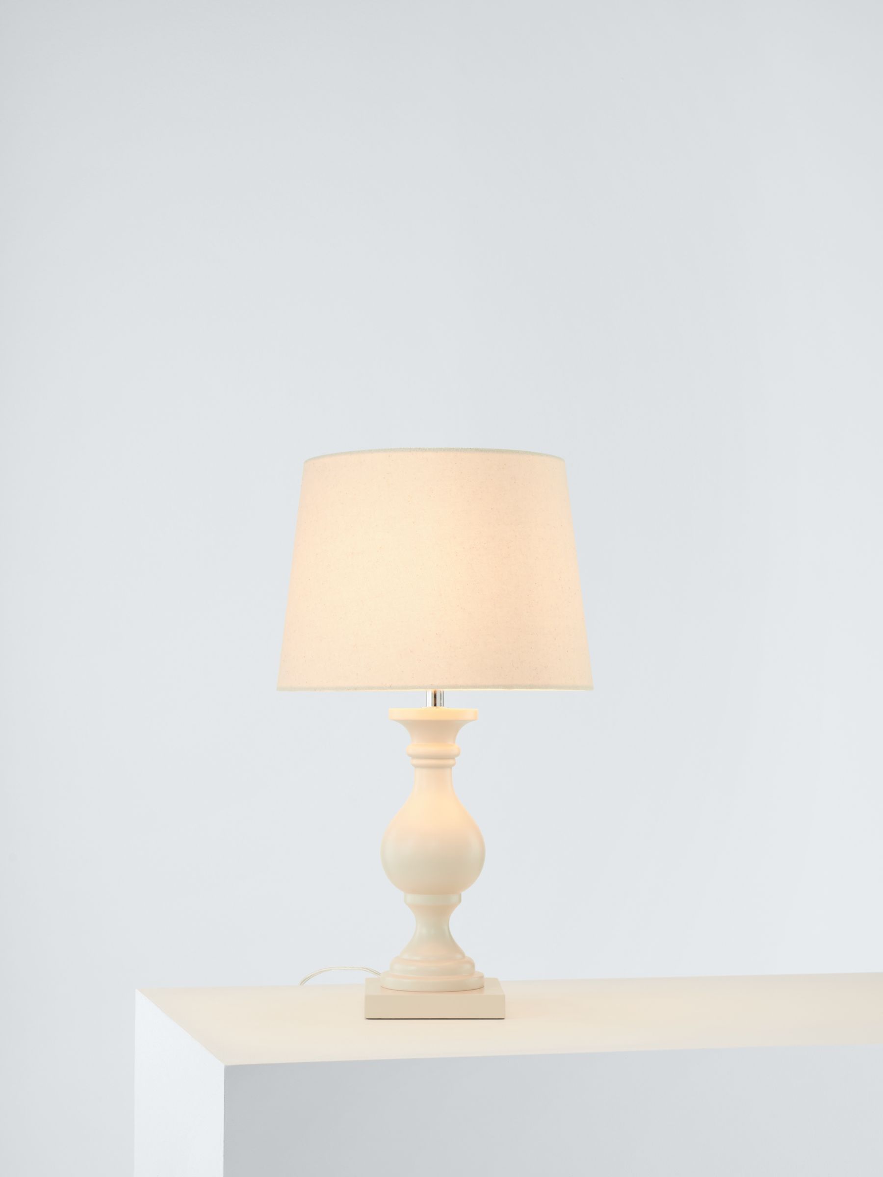 Photo of Bay lighting sammie wooden table lamp