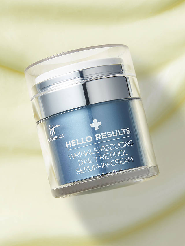 IT Cosmetics Hello Results Wrinkle-Reducing Daily Retinol Serum-in-Cream, 50ml 3