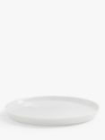 John Lewis ANYDAY Dine Flat Dinner Plate, Set of 4, 26.5cm, White