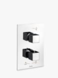 Abode Zeal Concealed Wall-Mounted Thermostatic Shower Control, 1 Exit, Chrome