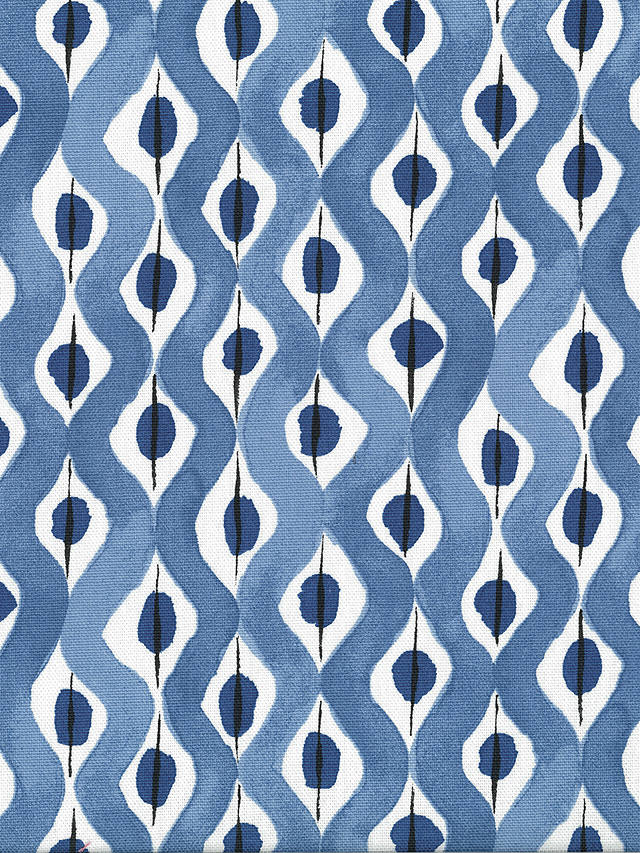 Nina Campbell Beau Rivage Furnishing Fabric, Blue/Indigo