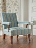 Nina Campbell Chateaulin Furnishing Fabric, Teal Blue