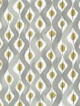 Nina Campbell Beau Rivage Furnishing Fabric, Dove/Gold