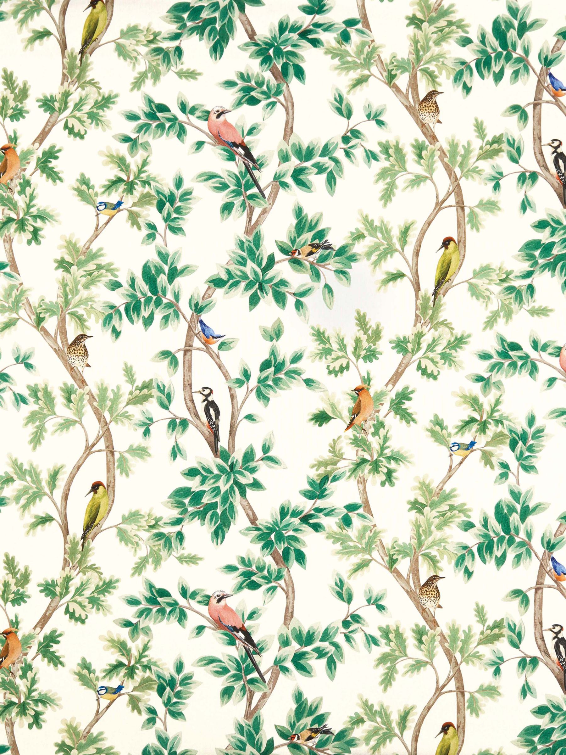 Osborne & Little Netherfield Furnishing Fabric, Ivory/Leaf