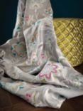 Osborne & Little Rosings Furnishing Fabric, Linen/Turquoise