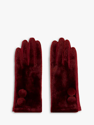 Powder Grace Bobble Textured Gloves