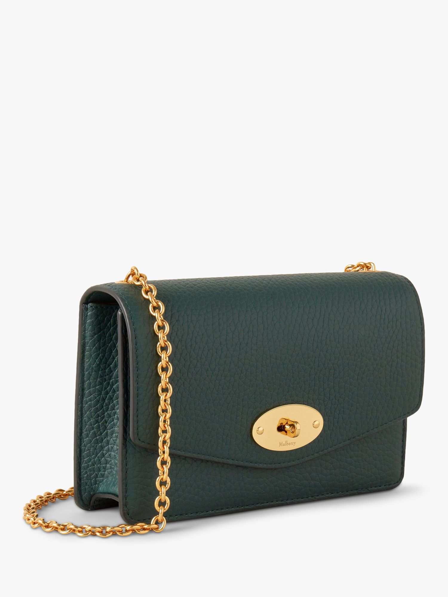 Buy Mulberry Small Darley Heavy Grain Leather Cross Body Bag Online at johnlewis.com