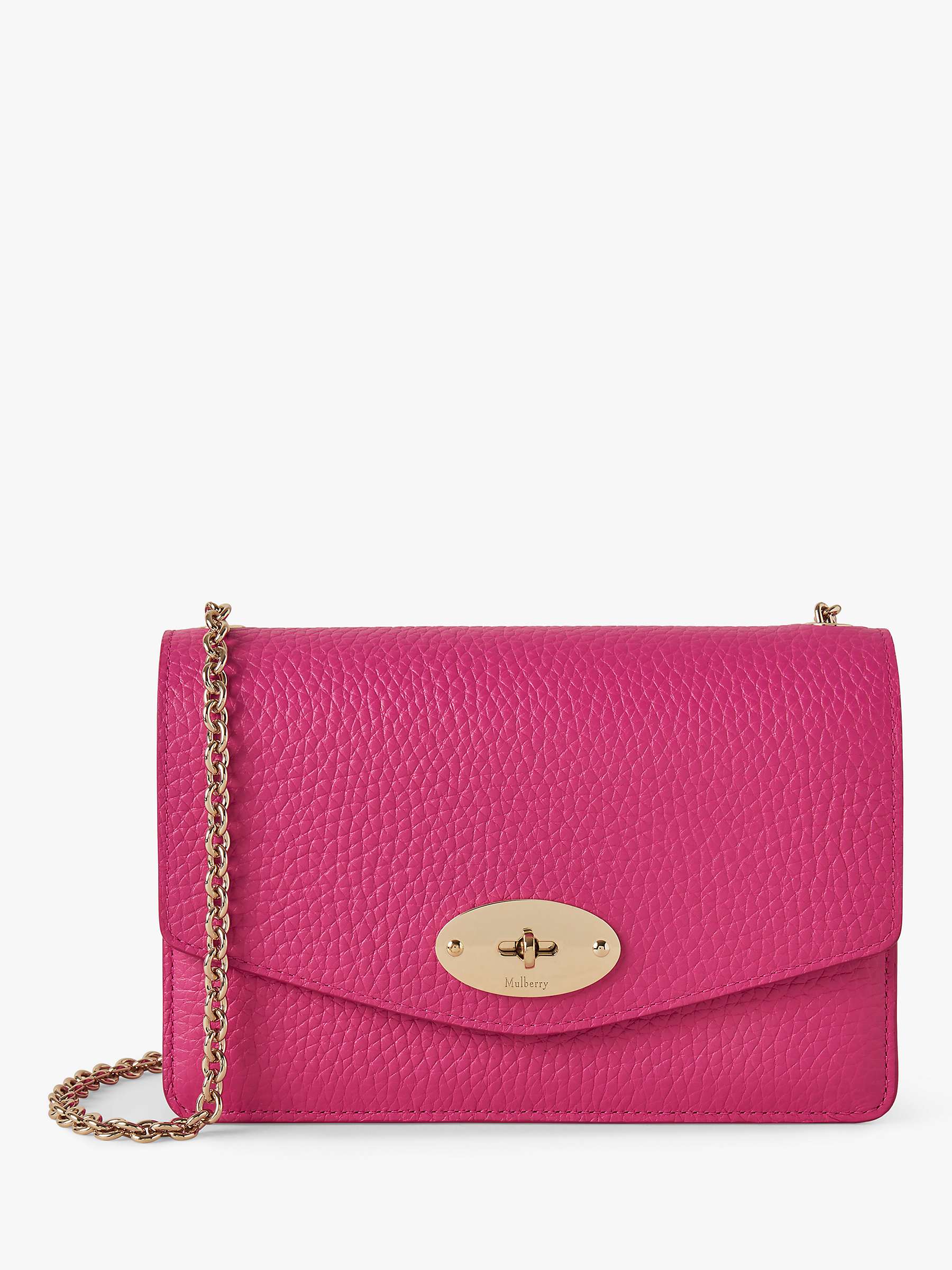 Buy Mulberry Small Darley Heavy Grain Leather Cross Body Bag Online at johnlewis.com