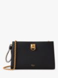 Mulberry Iris Heavy Grain Leather Wallet On Chain