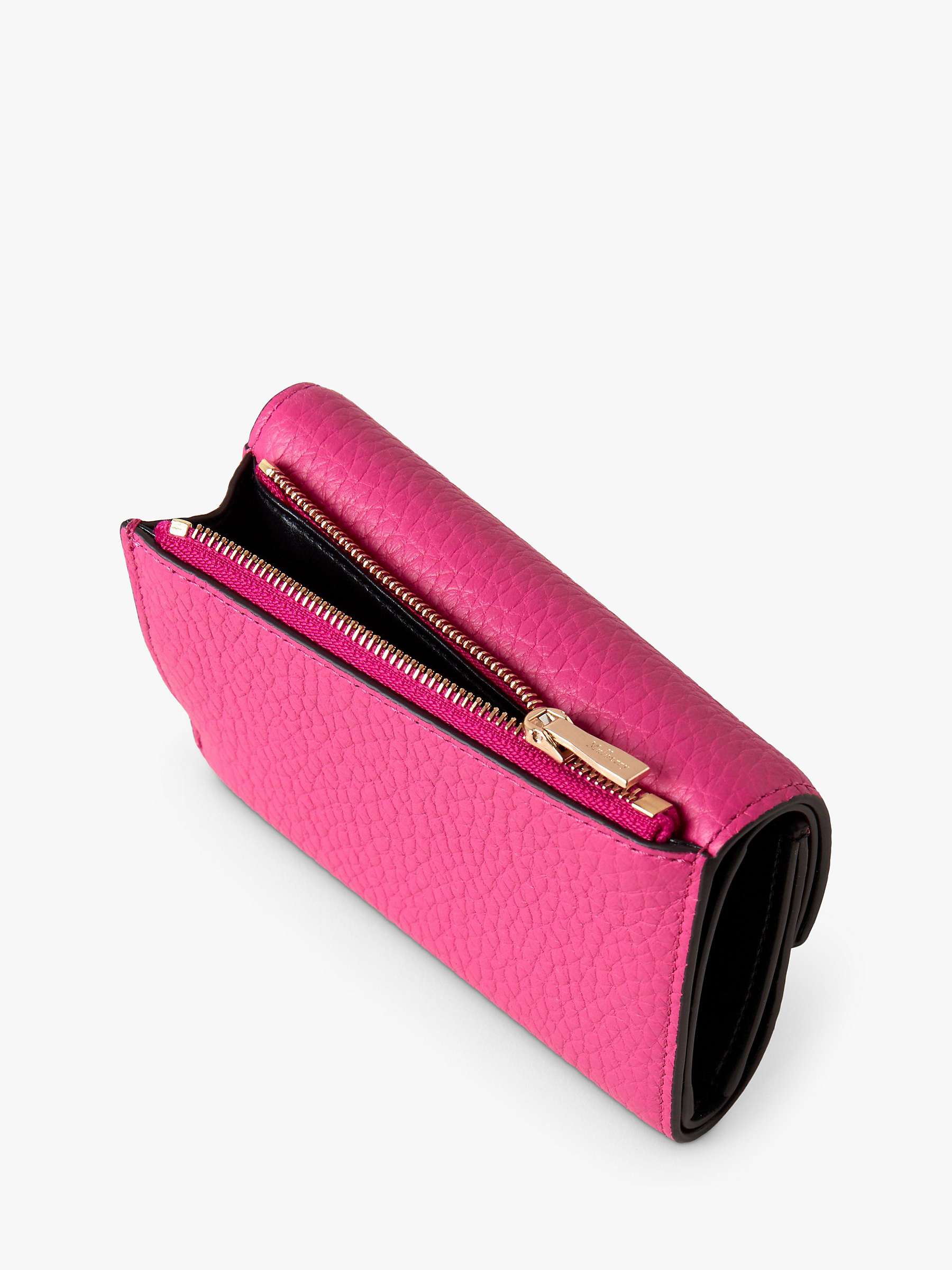 Buy Mulberry Darley Heavy Grain Leather Folded Multi-Card Wallet Online at johnlewis.com