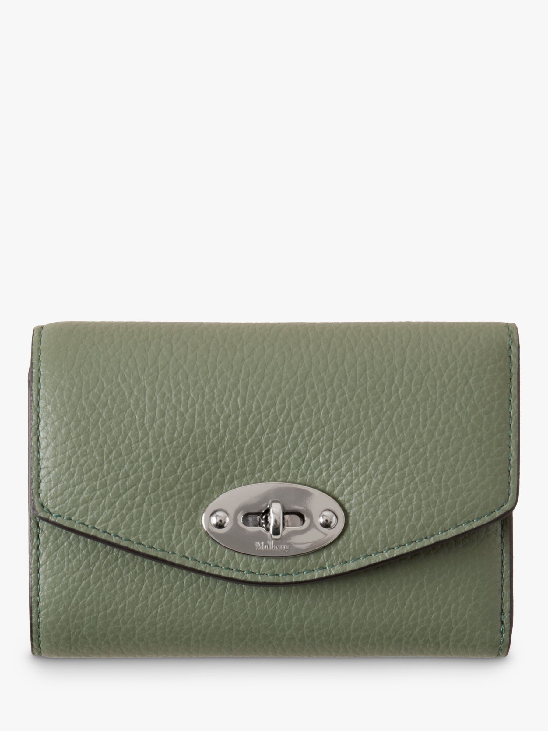 Mulberry Darley Small Classic Grain Leather Folded Multi-Card Wallet ...