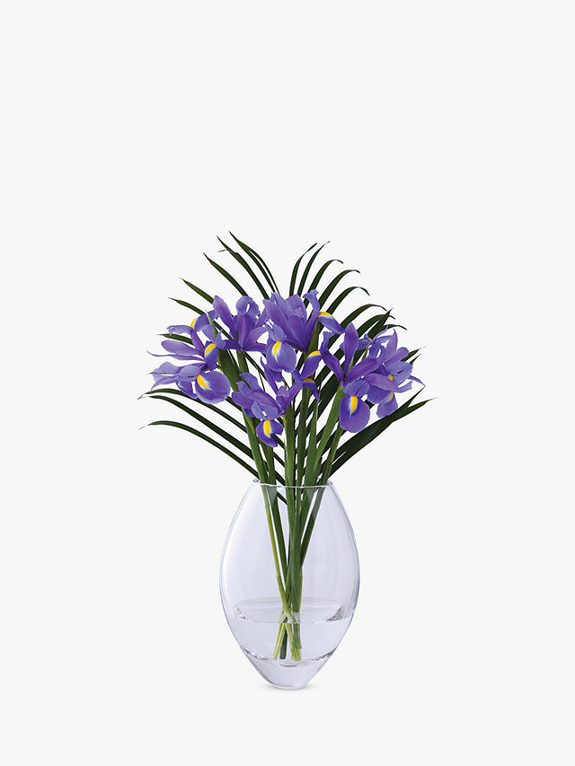 Dartington Crystal Opus Vase, H30cm, Clear