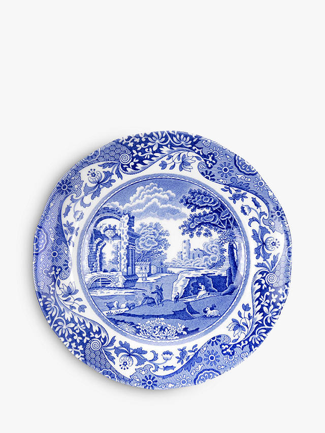 Spode Blue Italian Tea Plates, Set of 4, 15cm, Blue/White