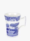 Spode Blue Italian Cottage Mugs, Set of 4, 280ml, Blue/White