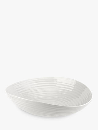 Sophie Conran for Portmeirion Pasta Serving Bowl & Spoon, 30cm, White