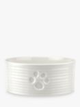 Sophie Conran for Portmeirion Porcelain Pet Bowl & Treat Jar, White