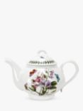 Portmeirion Botanic Garden Teapot, 1.1L, White/Multi