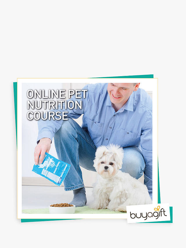 Buyagift Online Pet Nutrition Course