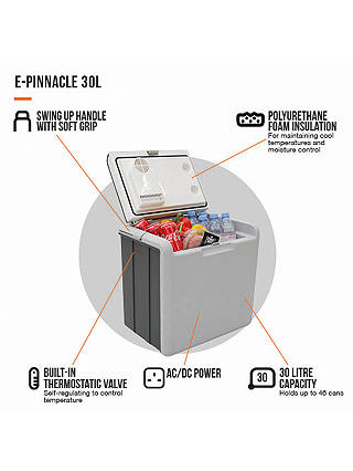 Vango E-Pinnacle 12V Cooler Box, 30L