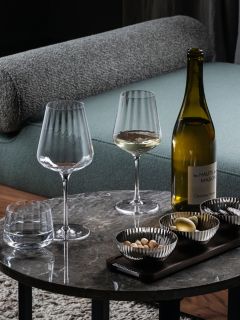 Georg Jensen Bernadotte Crystal Red Wine Glass, Set of 6, 540ml, Clear