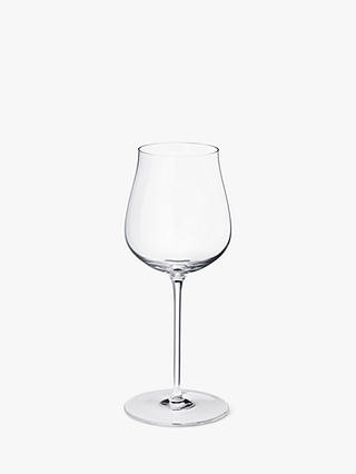 Georg Jensen Sky Crystal White Wine Glass, Set of 6, 350ml, Clear