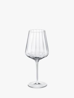 Bernadotte red wine glasses in lead-free crystal