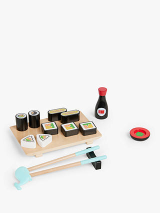 John Lewis Wooden Sushi Set