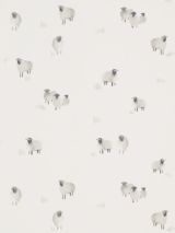 John Lewis Highland Sheep Wallpaper
