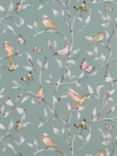 John Lewis Hummingbird Trees Wallpaper
