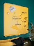 Leitz Cosy Magnetic Glass Whiteboard, Yellow