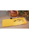 Leitz Cosy Glass Desk Notepad & Pen Pot Set, Yellow