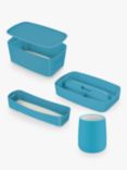 Leitz Cosy MyBox Storage, Organiser & Pen Pot Set, Blue